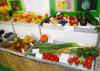 Expozície ovocia a zeleniny v stánku SZZ